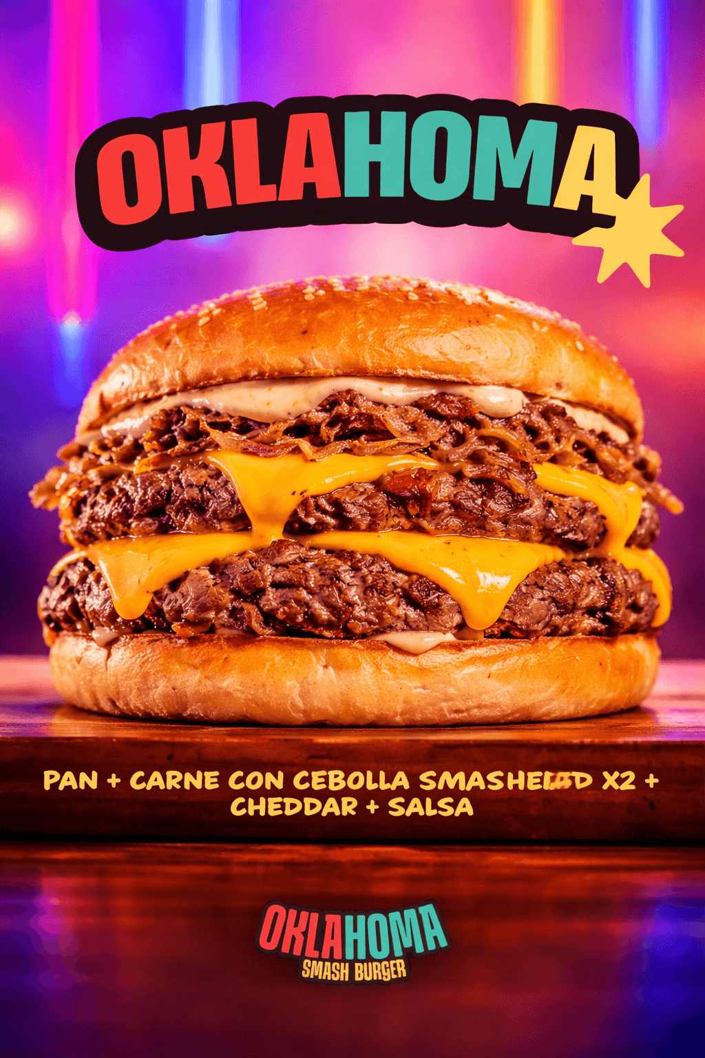 Hamburguesa Okla
